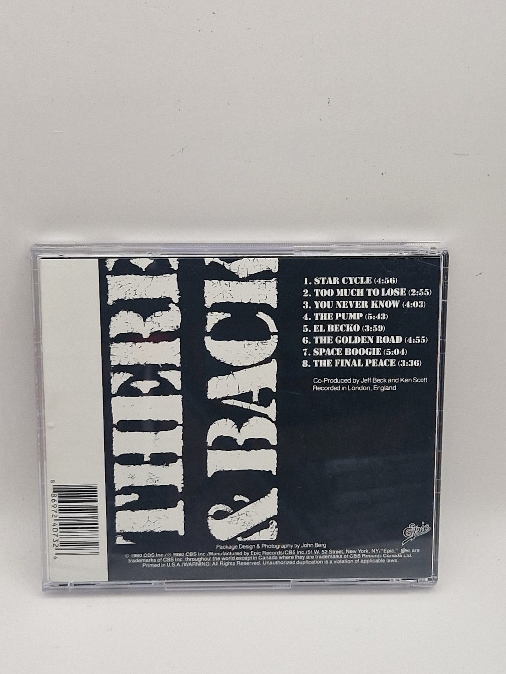 Jeff Beck – There And Back
