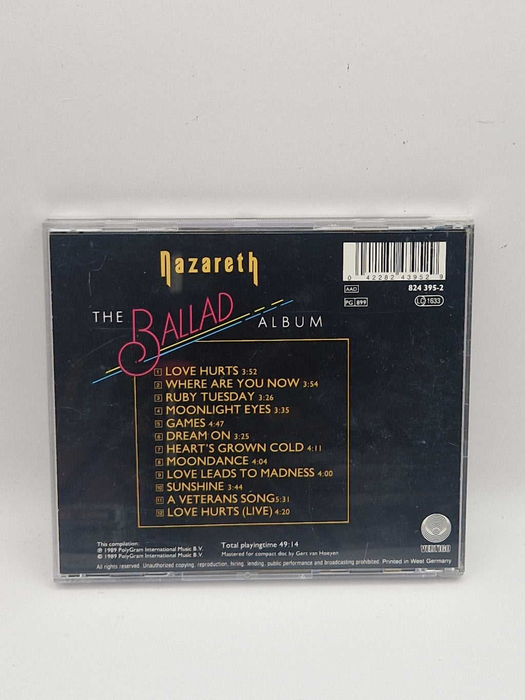 Nazareth (2) – The Ballad Album