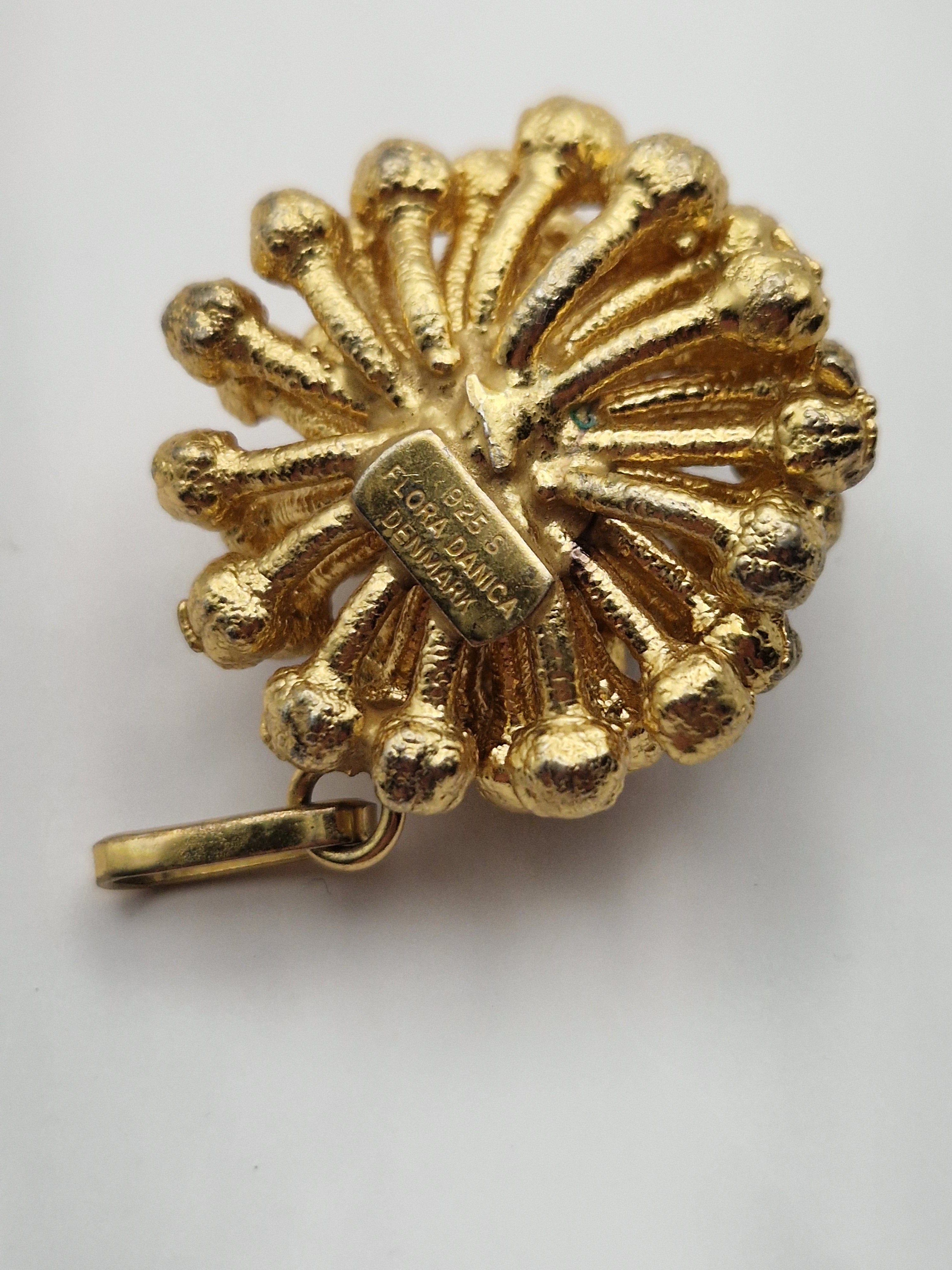 Bakside med Flora Danica-stempel