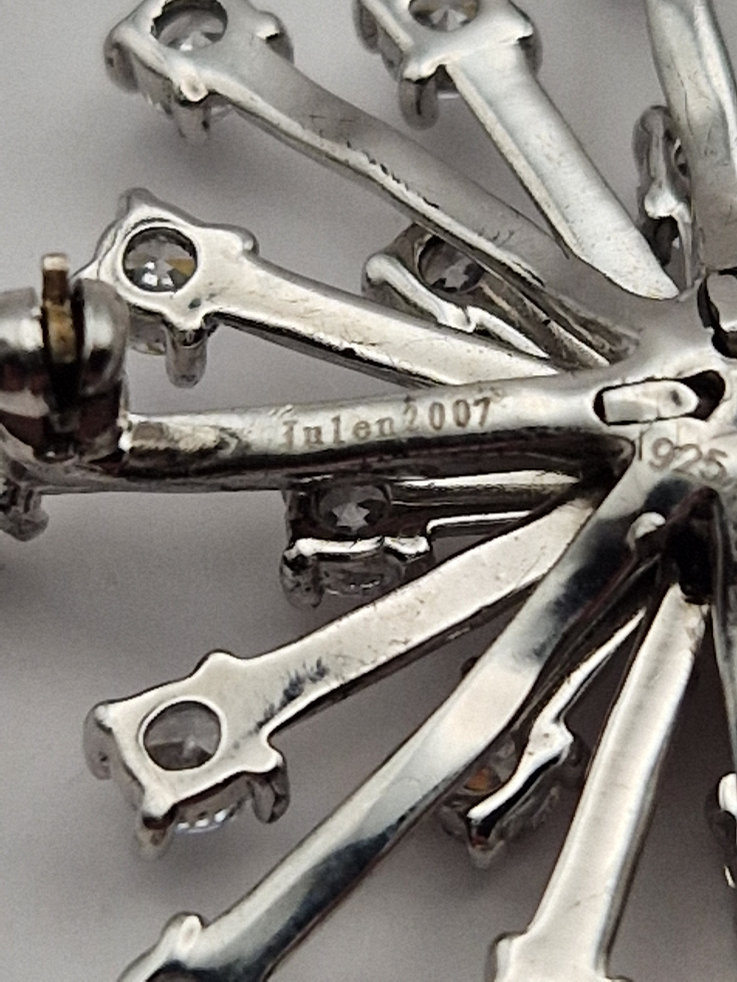 Merking Julen 2007 og No. 1762 på baksiden