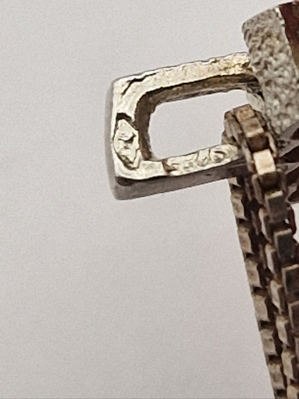 Stempel 925 – materialdetalj