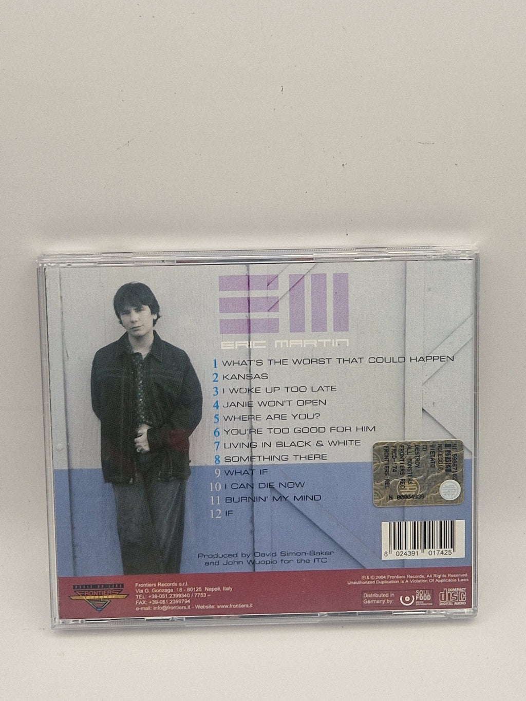 Eric Martin (2) – Destroy All Monsters