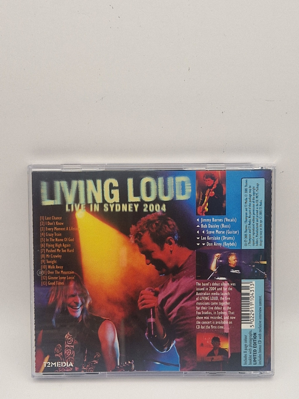 Living Loud – Live In Sydney 2004 Debut Live Concert