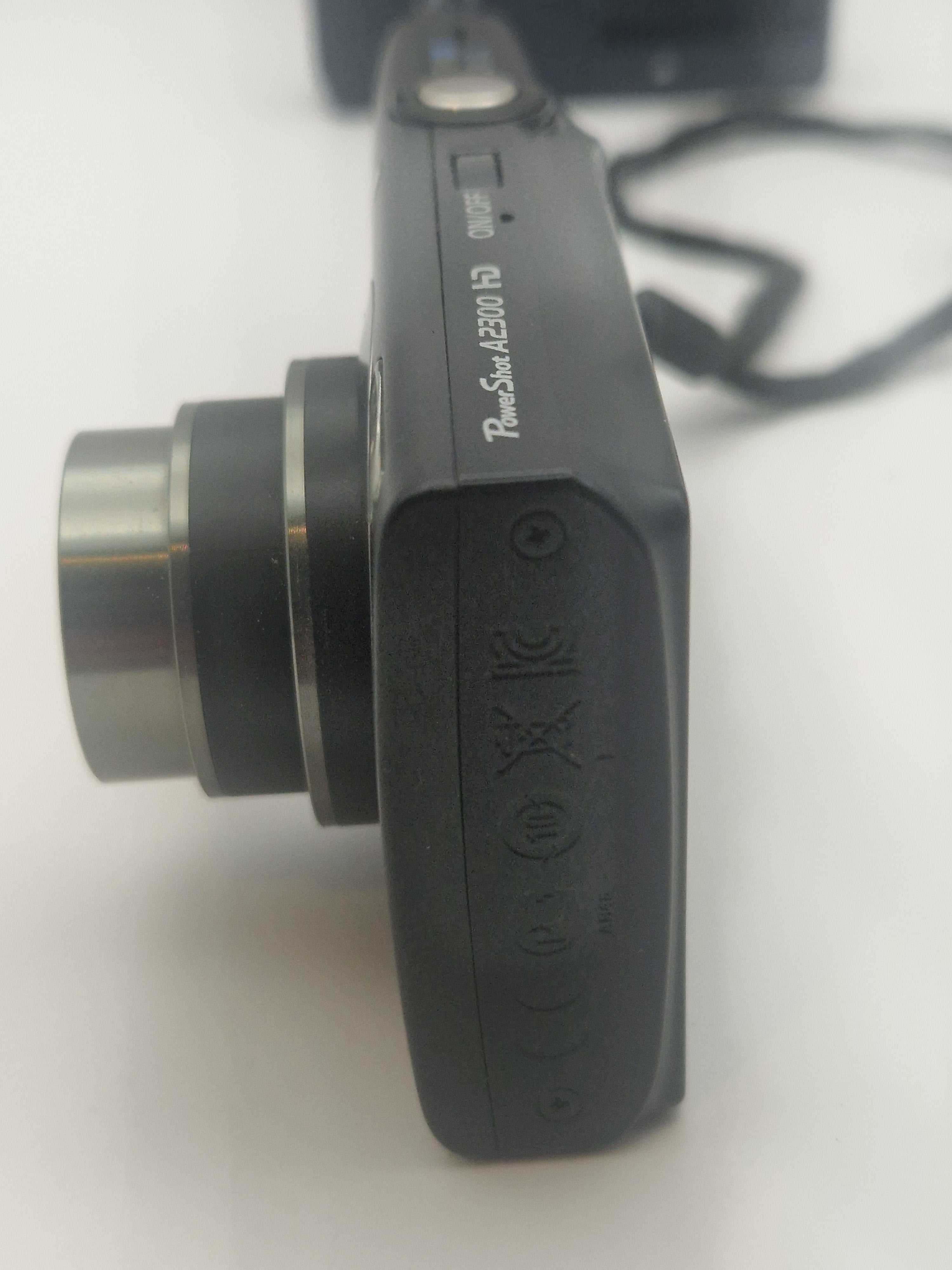 Powershot a2300 sidevisning