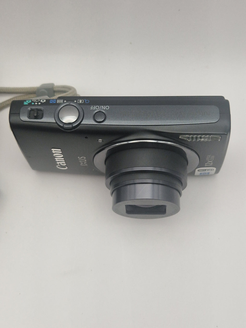 Toppvisning med av/på-knapp