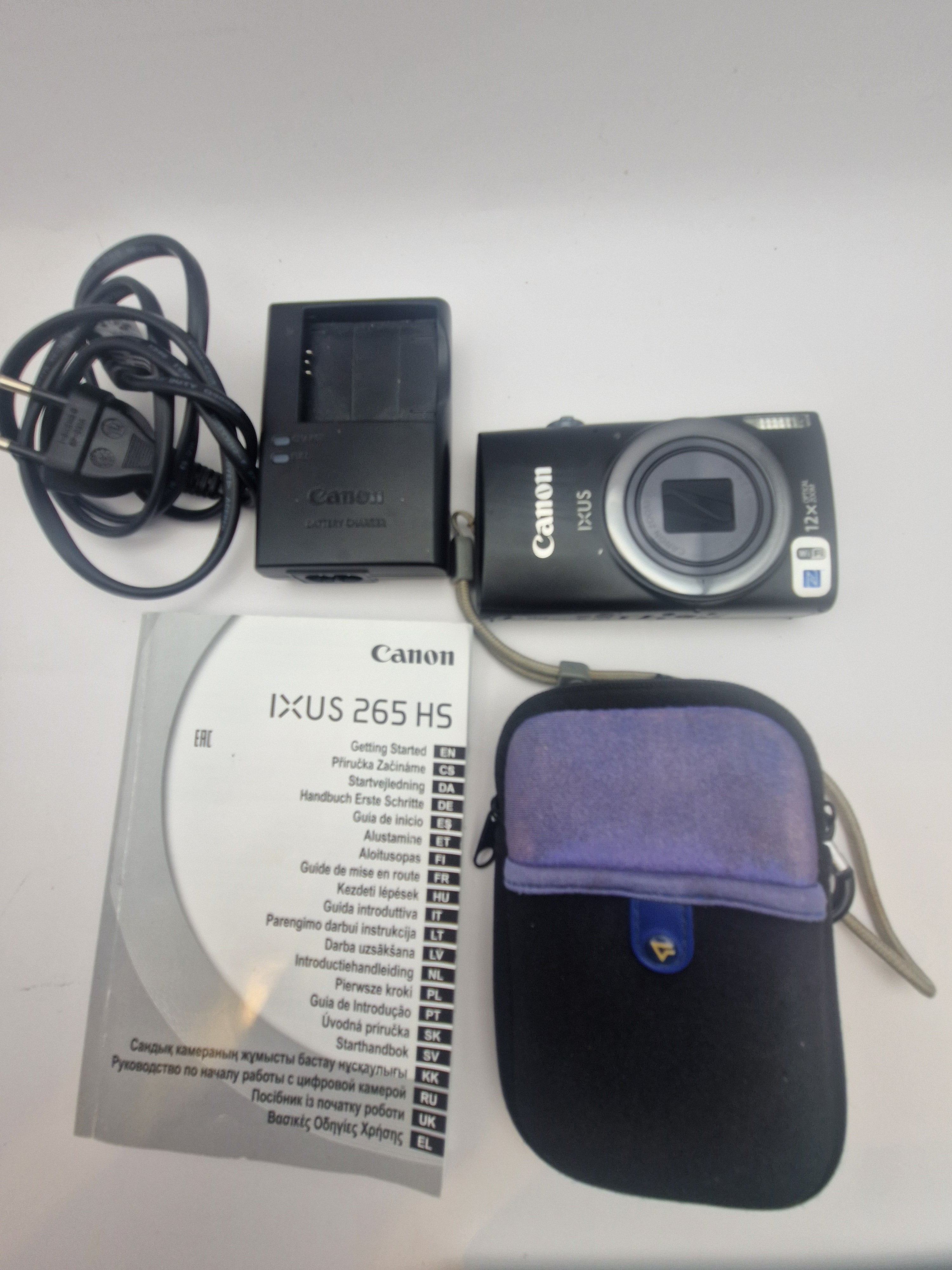 Original eske og manual inkludert