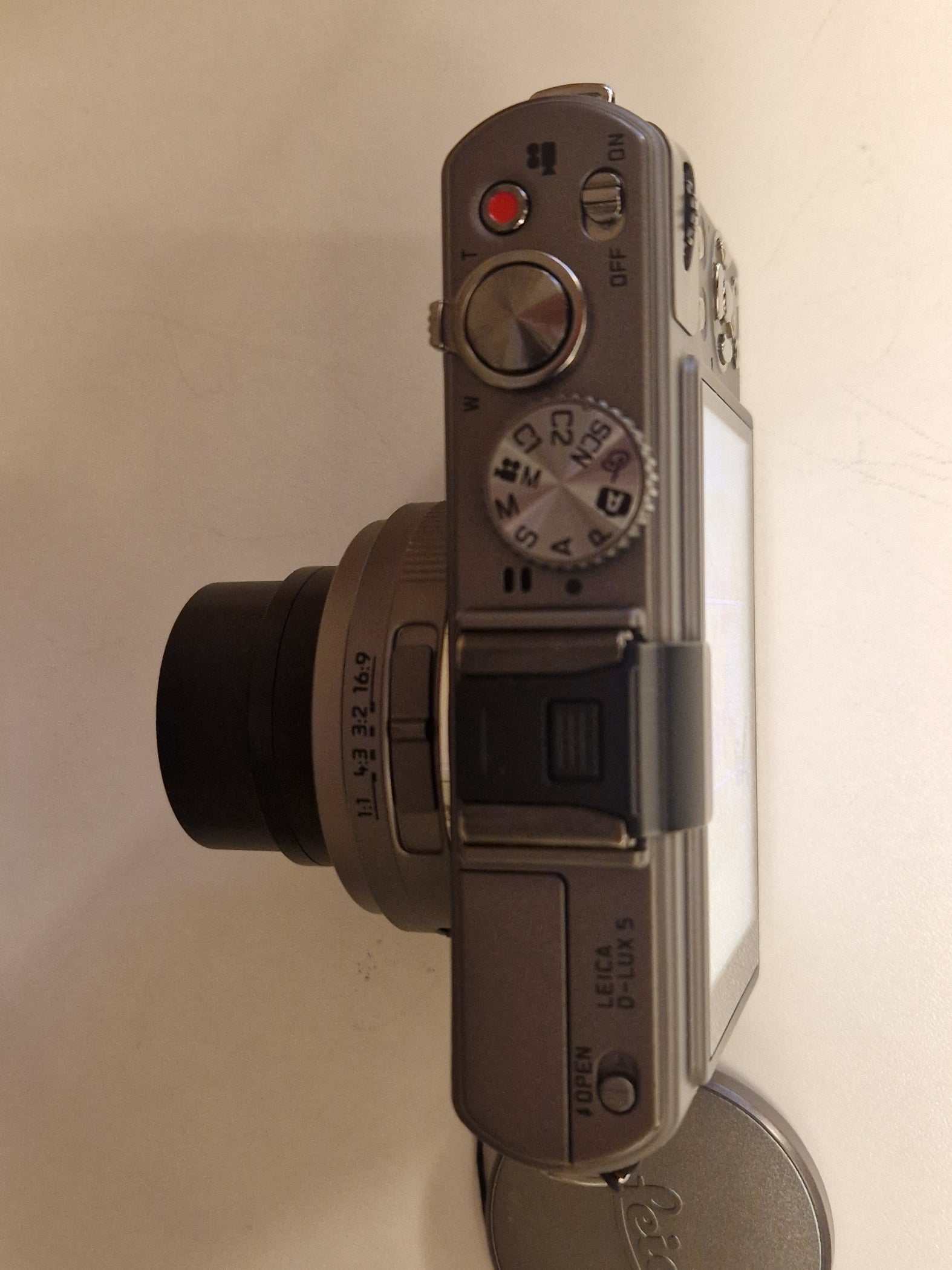 Topp med modusvelger