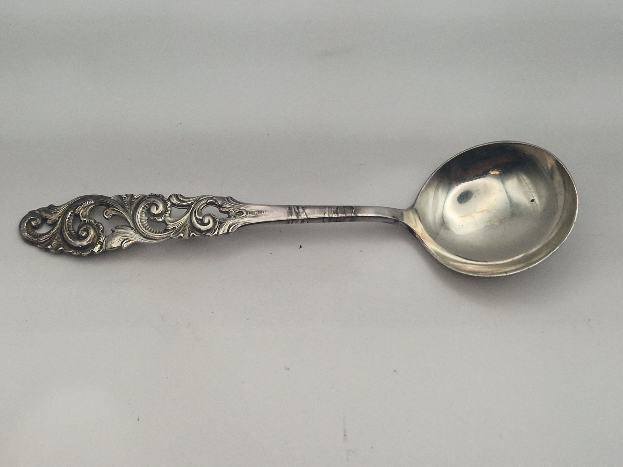 Original vintage 830S sølvskje