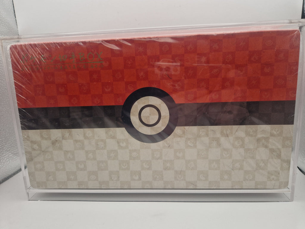 Oversikt – Pokémon Japanese Stamp Box i akrylboks