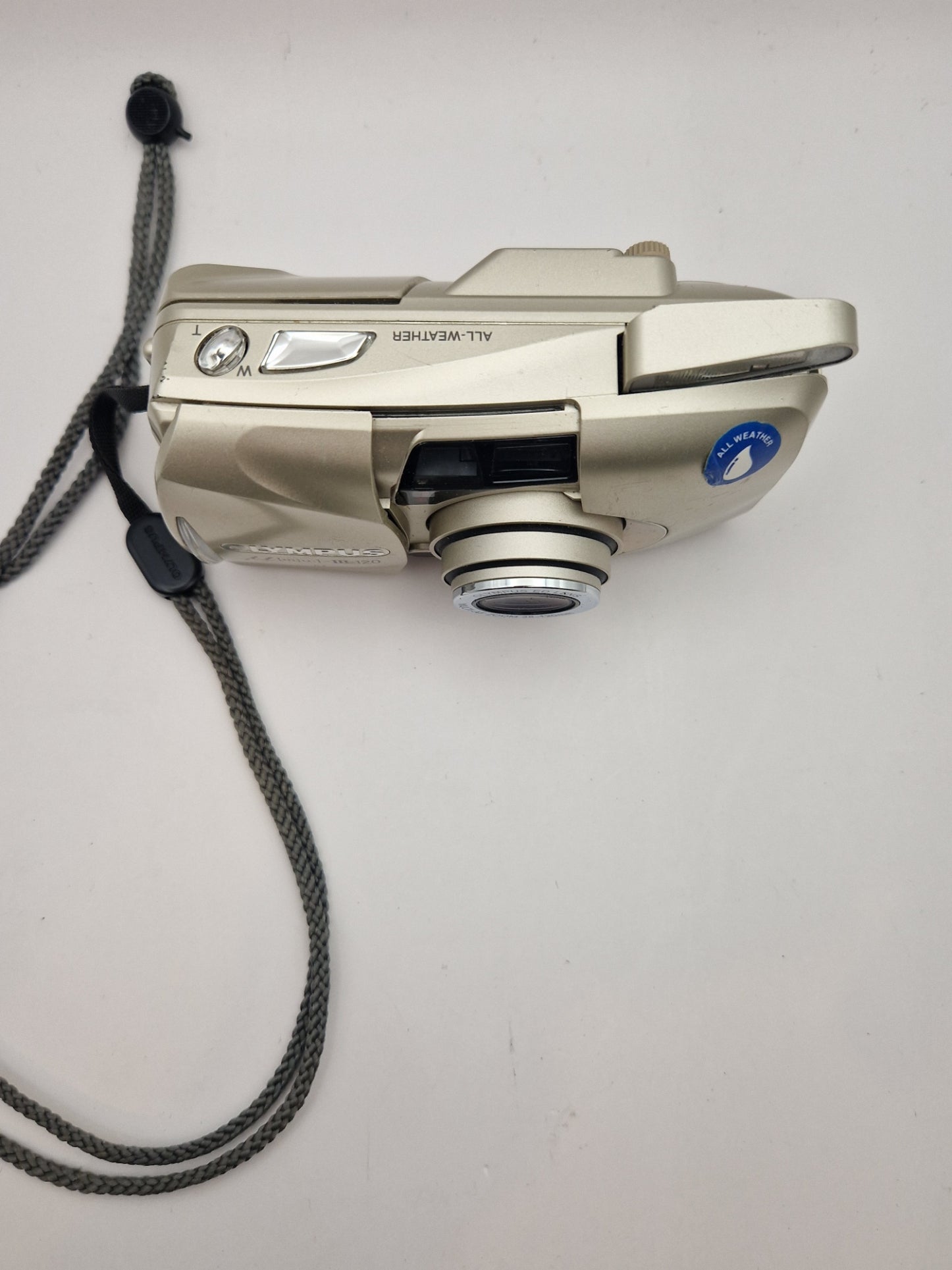 Toppvisning med blits og betjeningsknapper