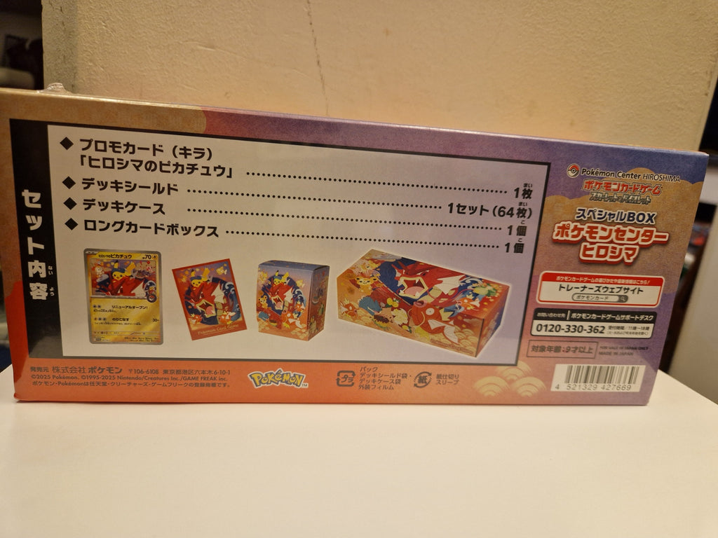 Oversikt over innhold på baksiden av boksen