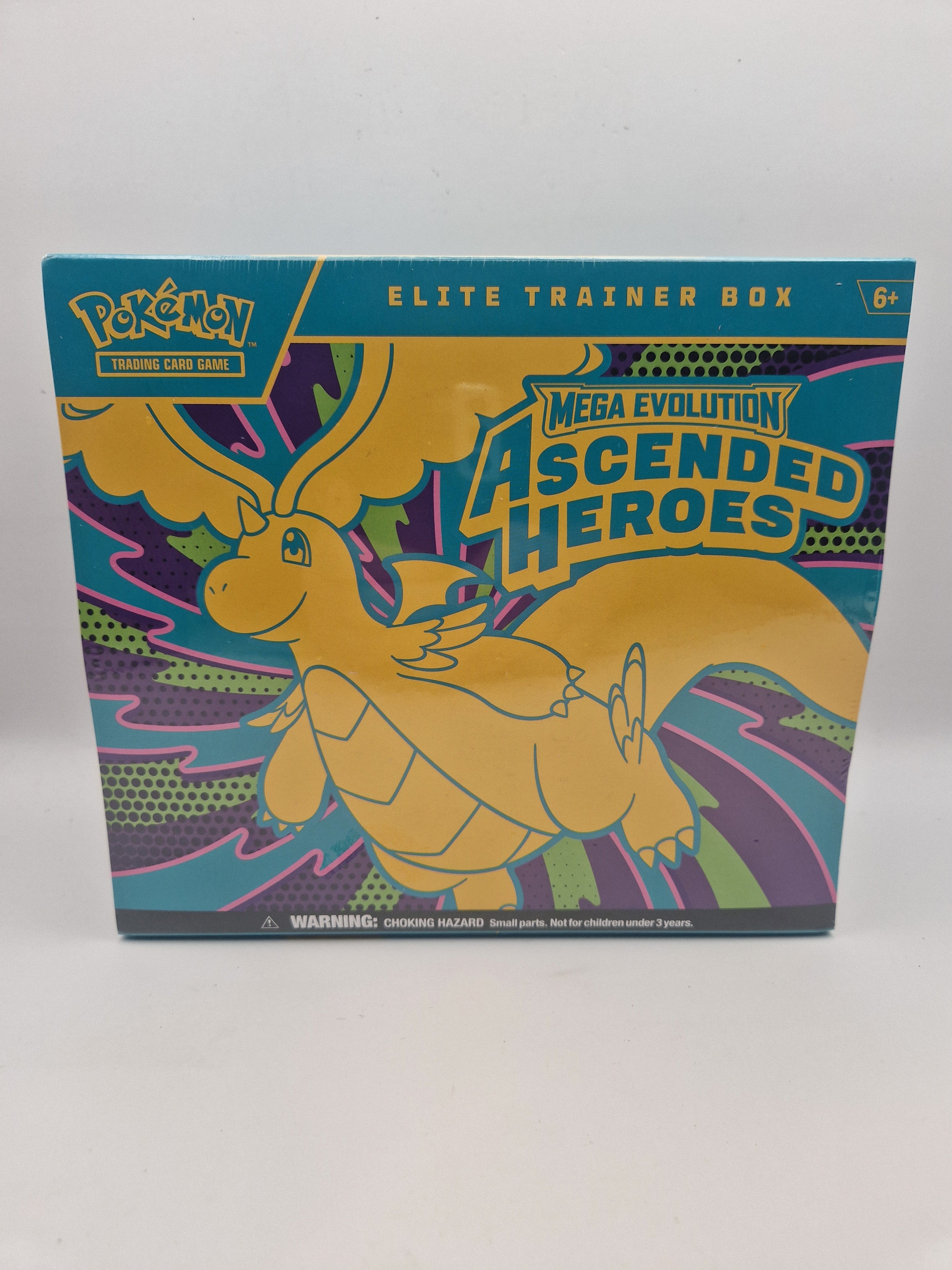 Forside av Ascended Heroes Elite Trainer Box