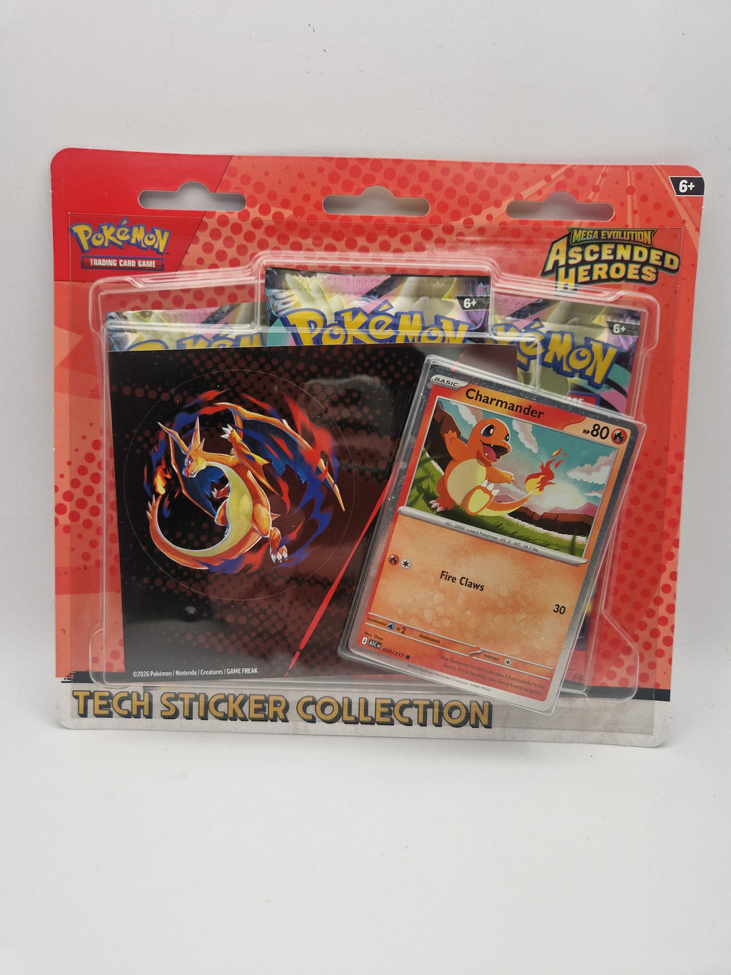 Forside av Tech Sticker Collection (Charmander)