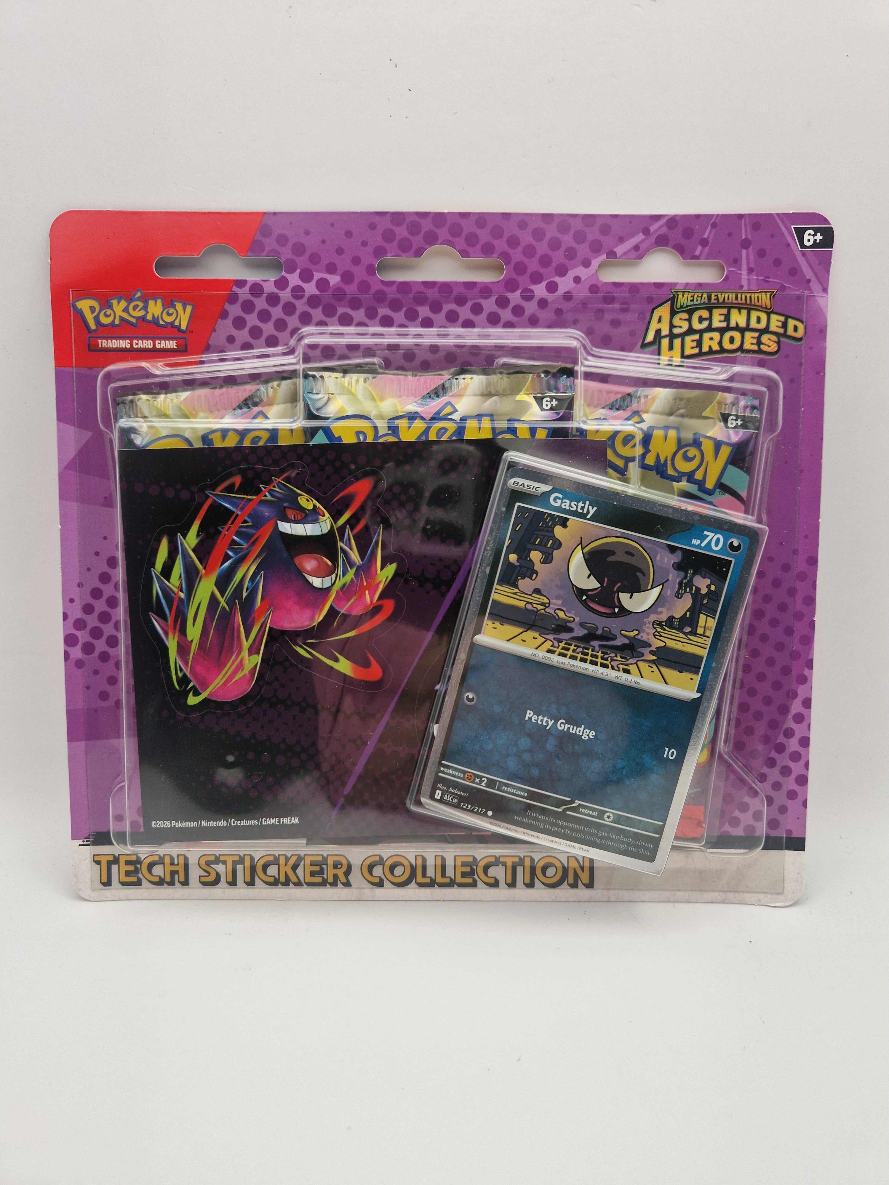 Forside av Tech Sticker Collection (Gastly)