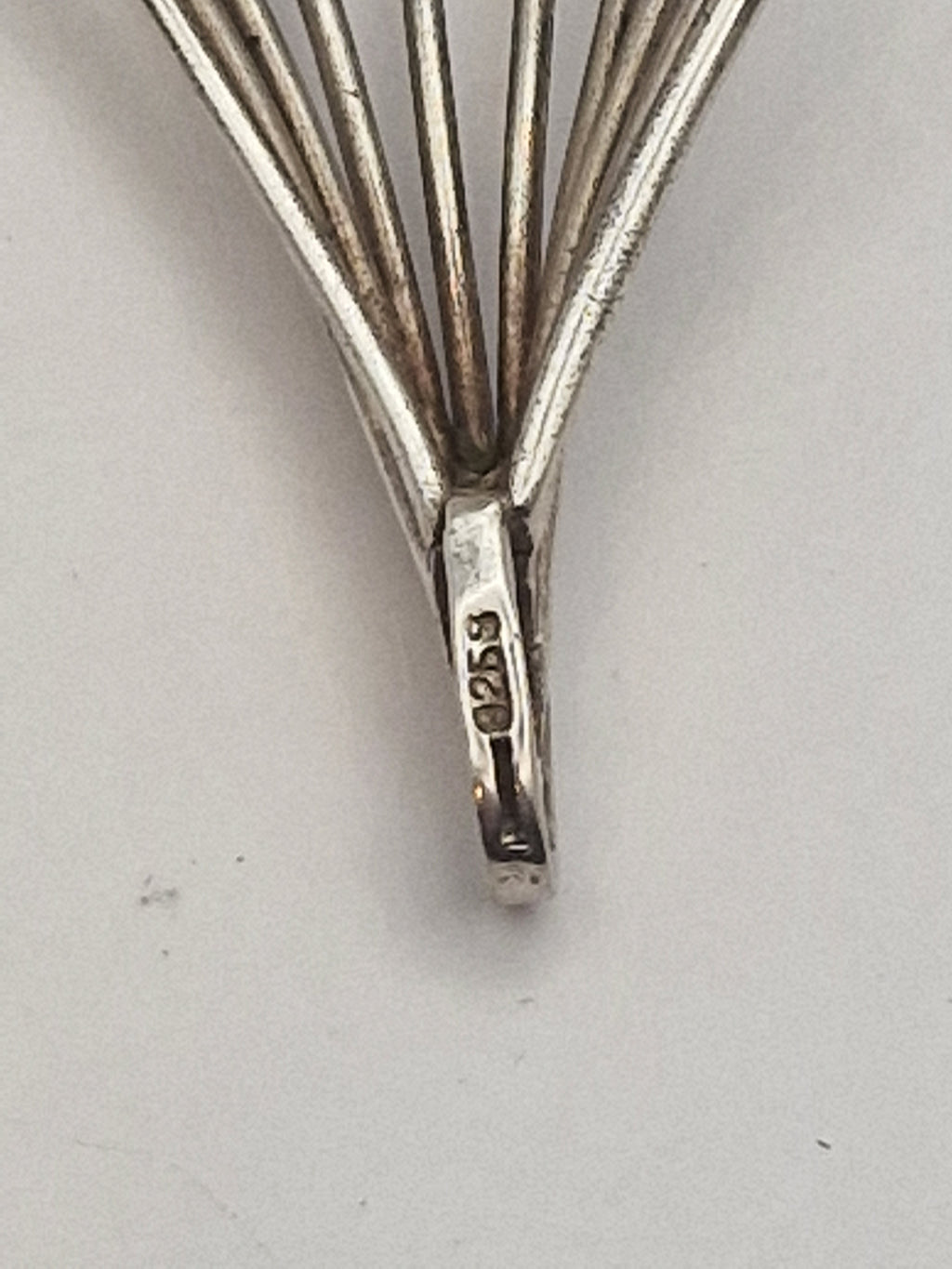 Nærbilde av 925-stempel