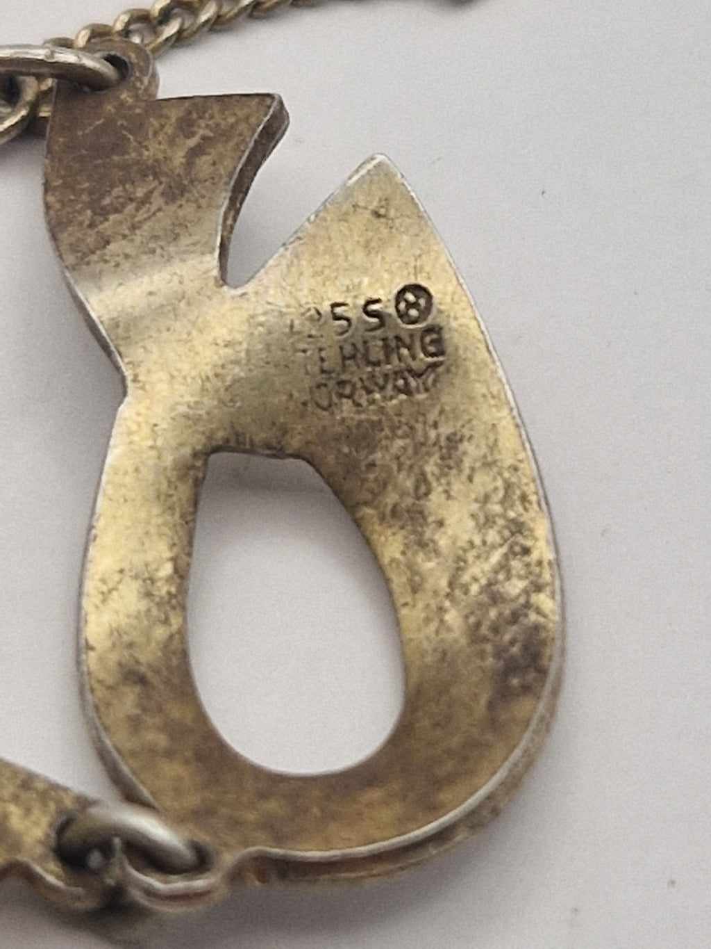 Detaljbilde av produsentstempel