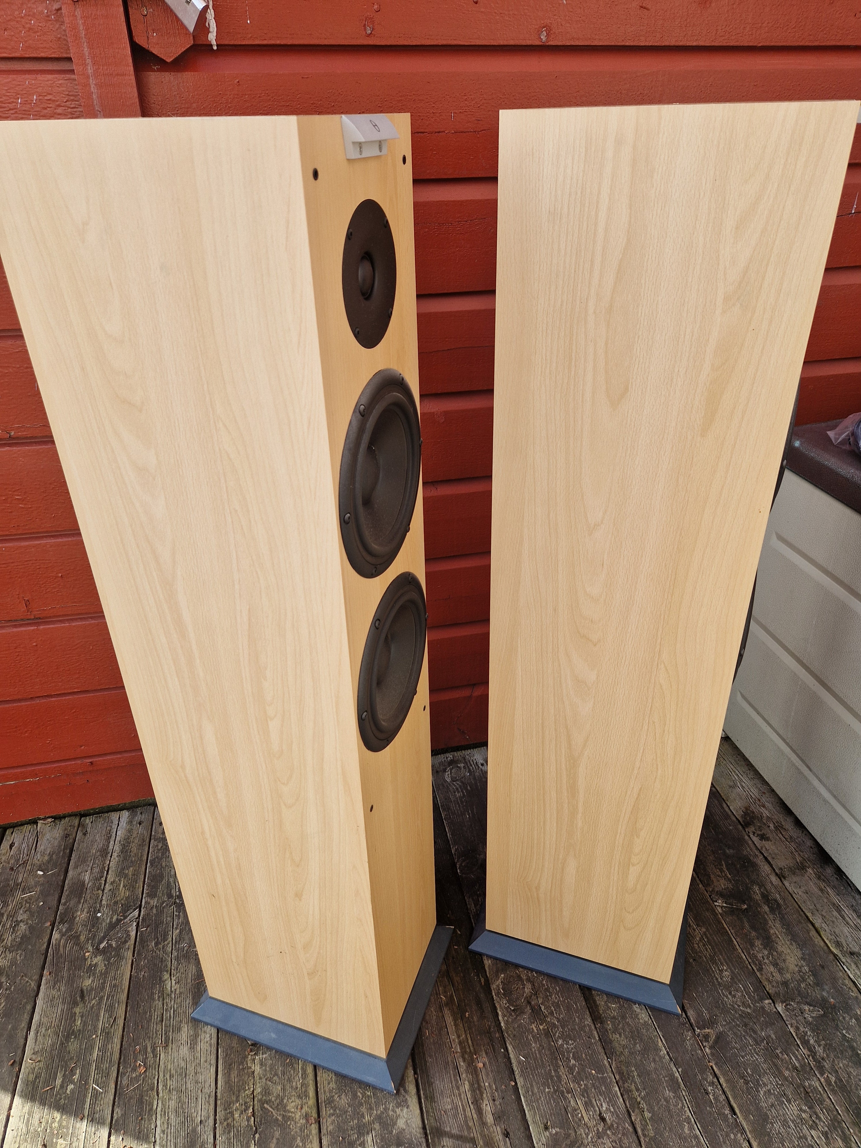 Sideprofil av høyttaler