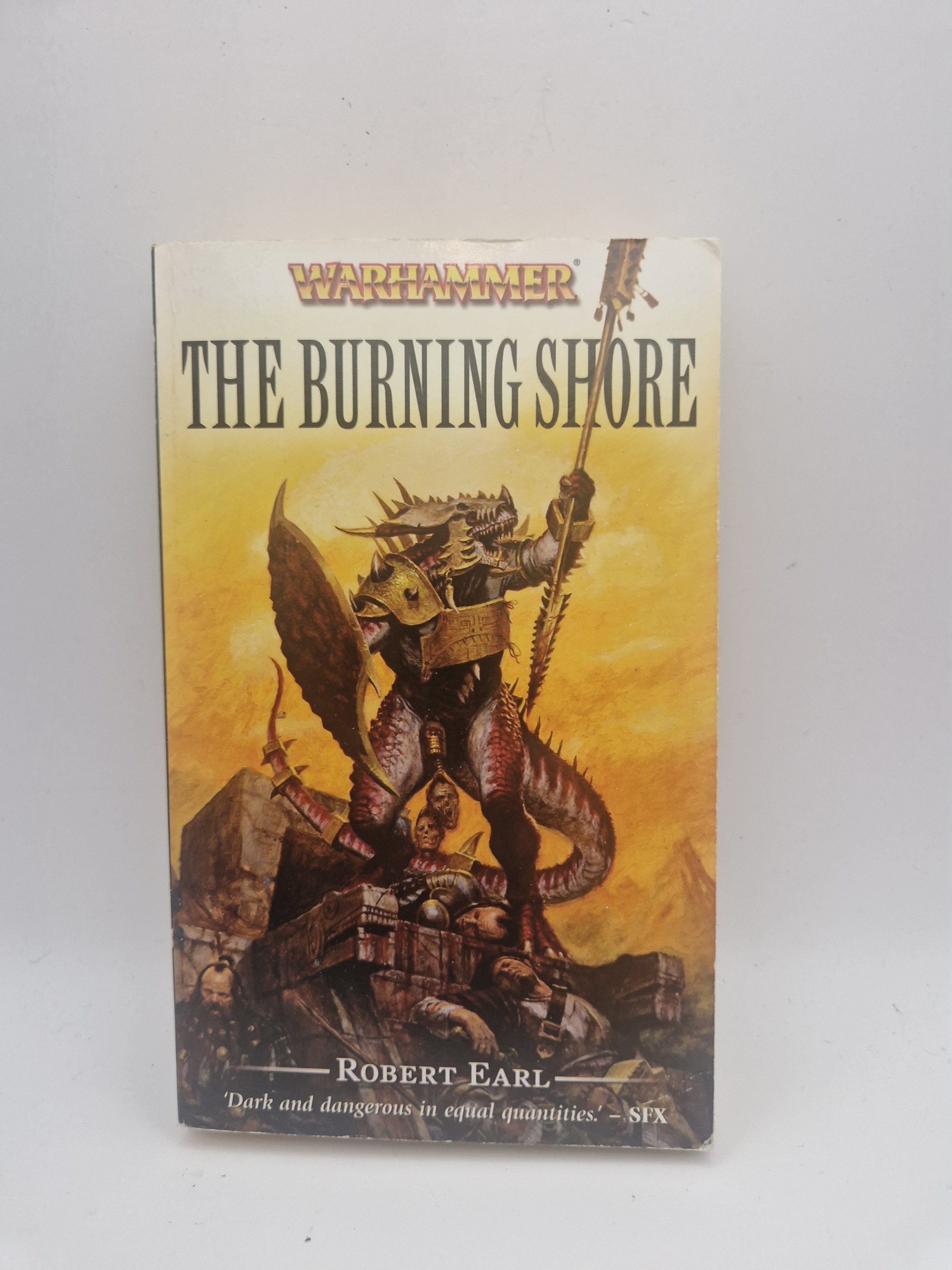 Forside av The Burning Shore