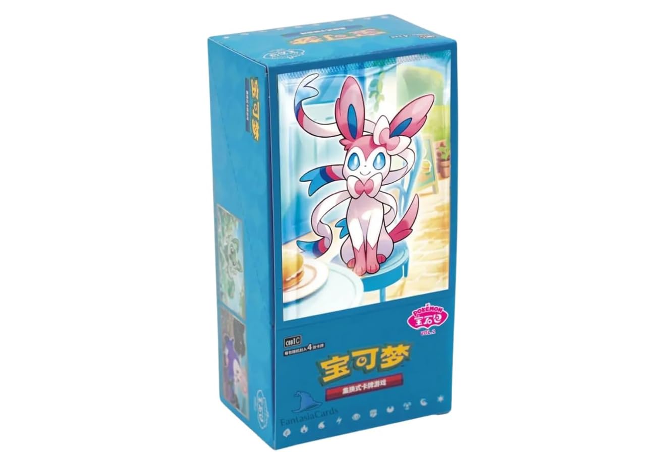 Pokémon Chinese Gem Pack Vol. 3 Sylveon Edition – forseglet boosterboks.