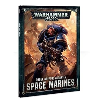 Warhammer 40,000 40k Codex Adeptus Astartes Space Marines 2017 HARDCOVER
