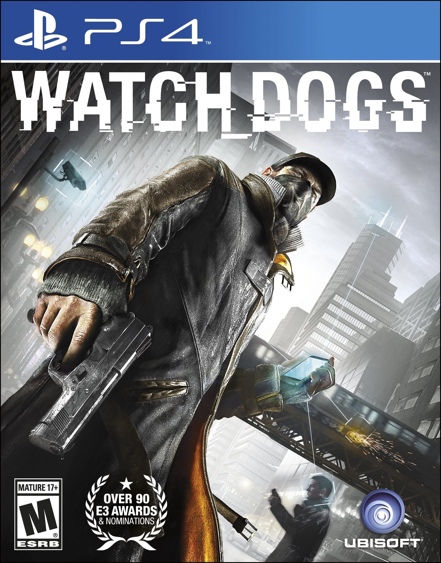Watch Dogs PS4 – originalt cover
