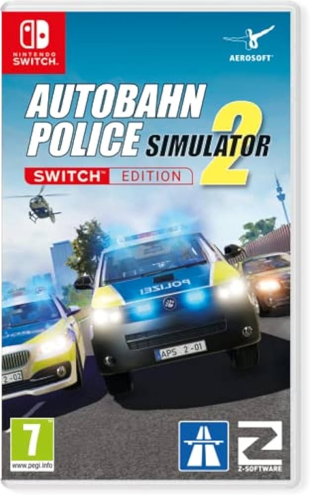 Autobahn Police Simulator 2 Nintendo Switch PAL front cover