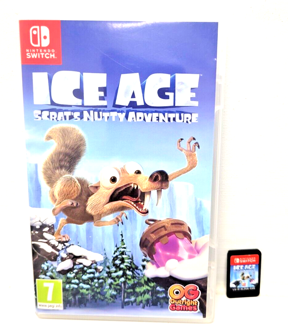 Ice Age Scrats Nutty Adventure Nintendo Switch PAL front cover