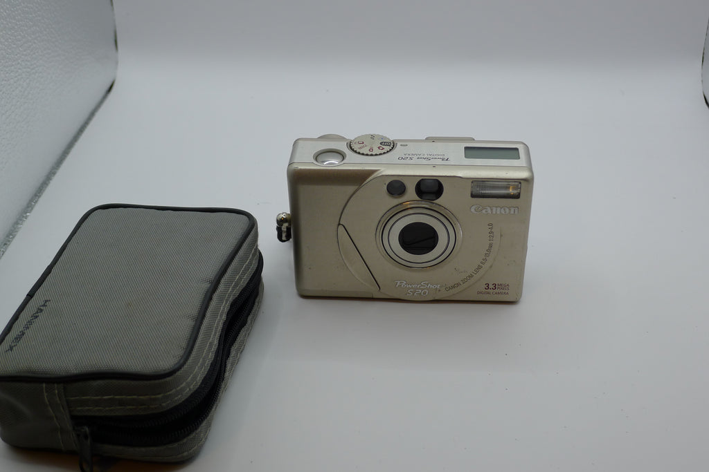 Canon PowerShot S20 – klassisk kompaktkamera i god stand 🎞️