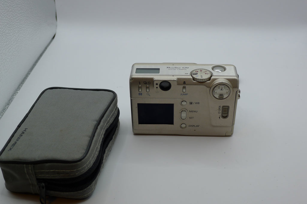 Canon PowerShot S20 – klassisk kompaktkamera i god stand 🎞️