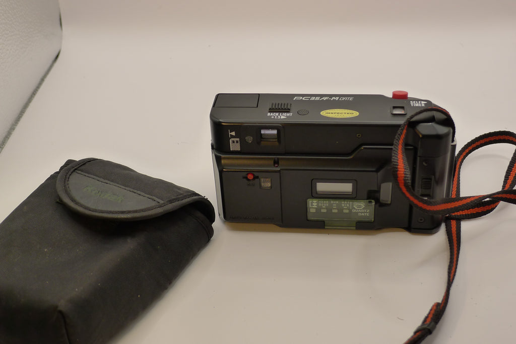 Pentax PC35 AD-M Date – klassisk 35mm filmkamera med autofokus og motorisert filmfremtrekk