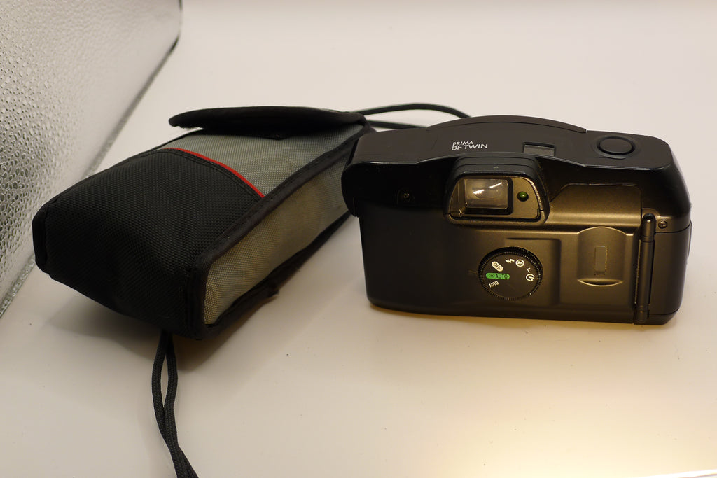 📷 Canon Prima BF Twin AiAF – kompakt 35 mm filmkamera