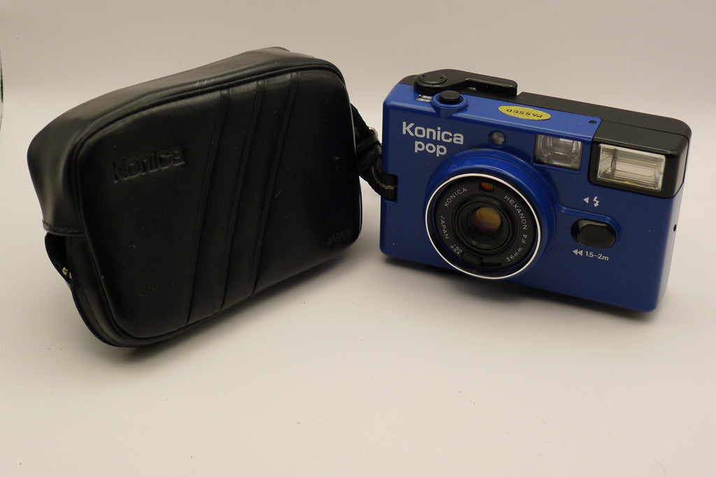 Konica Pop – Klassisk 35mm Analogt Kamera | Vintage Retro Kamera til Salg