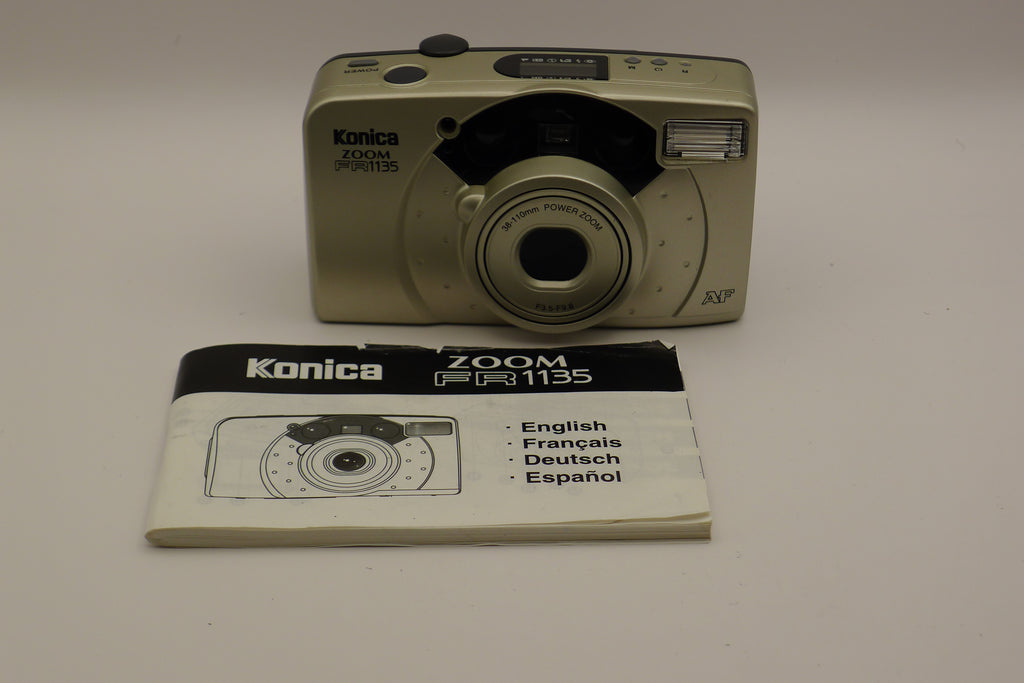 Konica FR 1135 – Vintage 35mm Filmkamera | Klassisk Analogt Kamera til Salgs