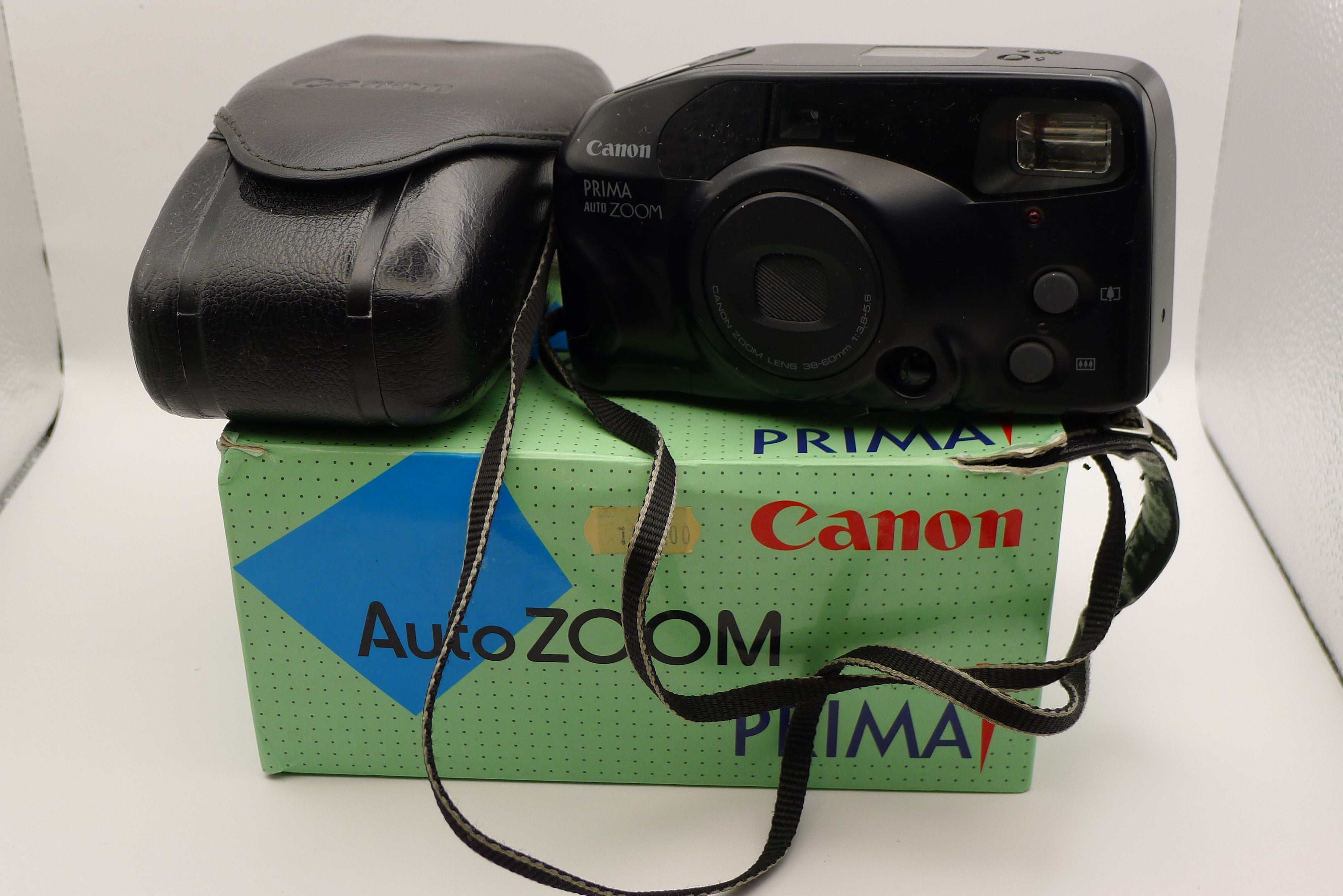 Canon Auto Prima Zoom – 35mm Analogt Kamera med Zoom | Vintage Filmkamera til Salgs