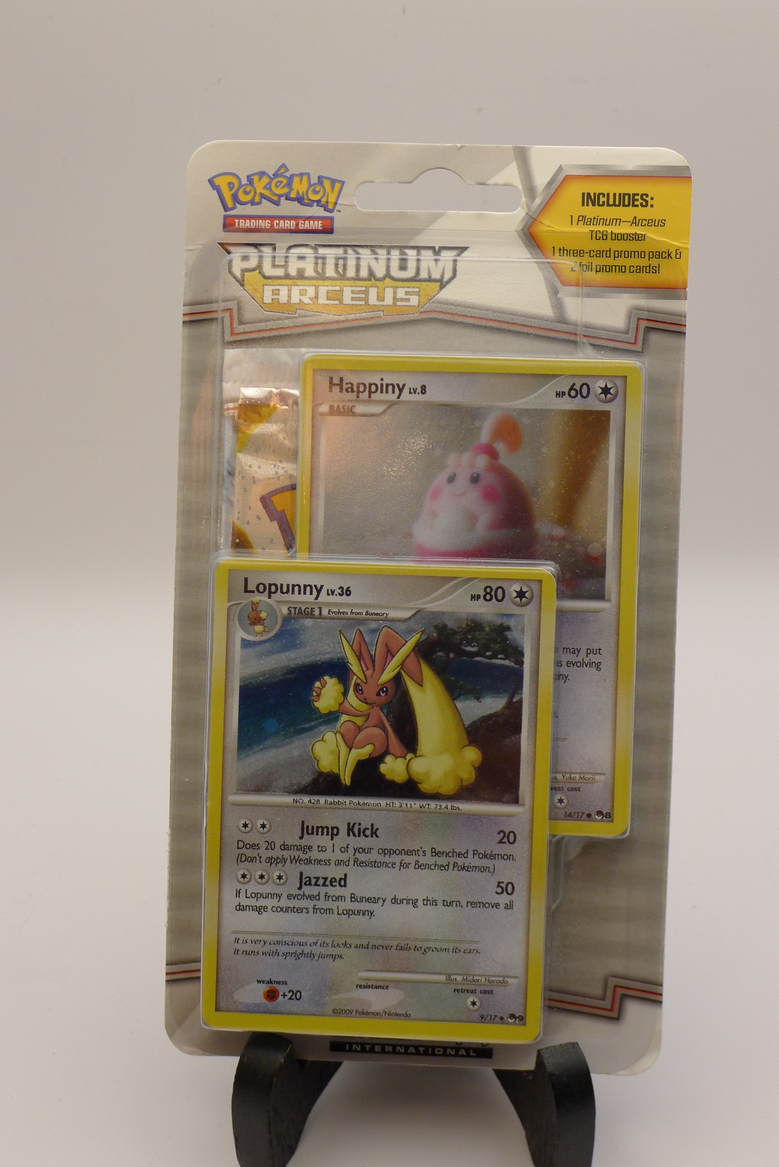 Arceus Blister Pack – Happiny & Lopunny Promo | Arceus (AR) | Sealed | Pokémon TCG