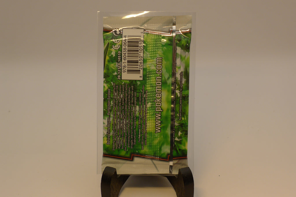 Pokémon TCG: Platinum Arceus Booster Pack | Sealed | Vintage 2009 | Sjeldent Samlerobjekt