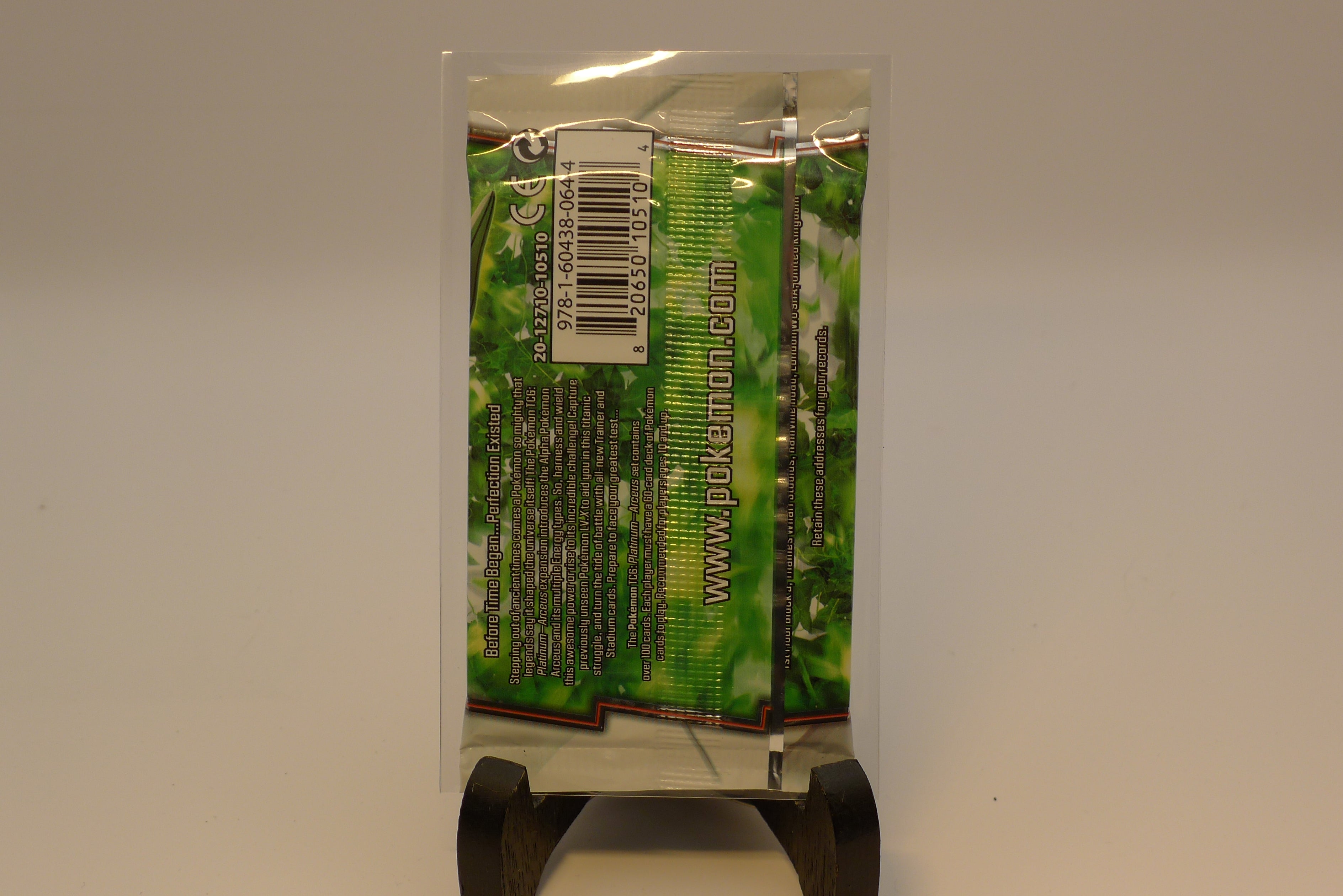 Pokémon TCG: Platinum Arceus Booster Pack | Sealed | Vintage 2009 | Sjeldent Samlerobjekt