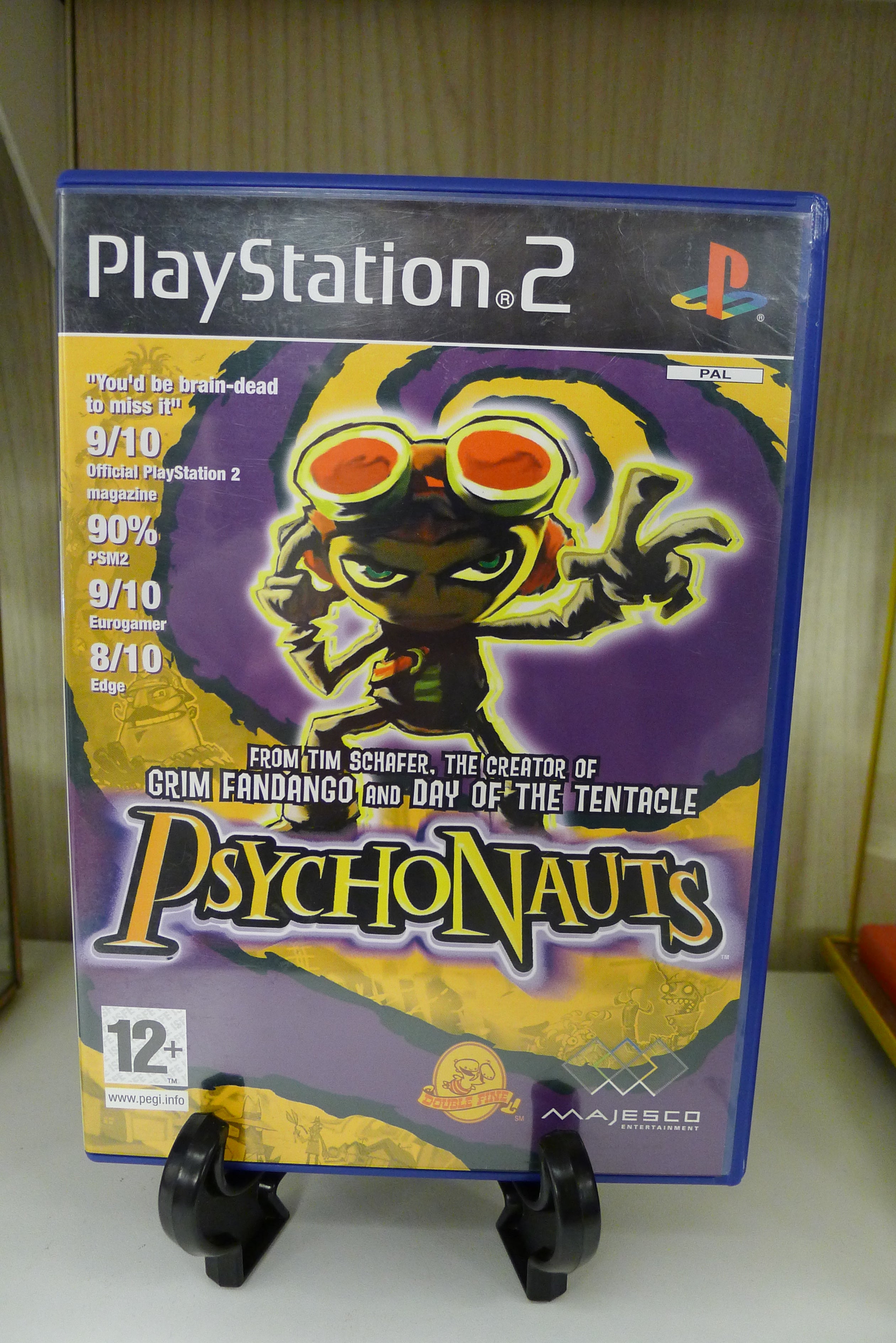 Psychonauts – PlayStation 2 (PS2) – CIB – Near Mint – Original PAL