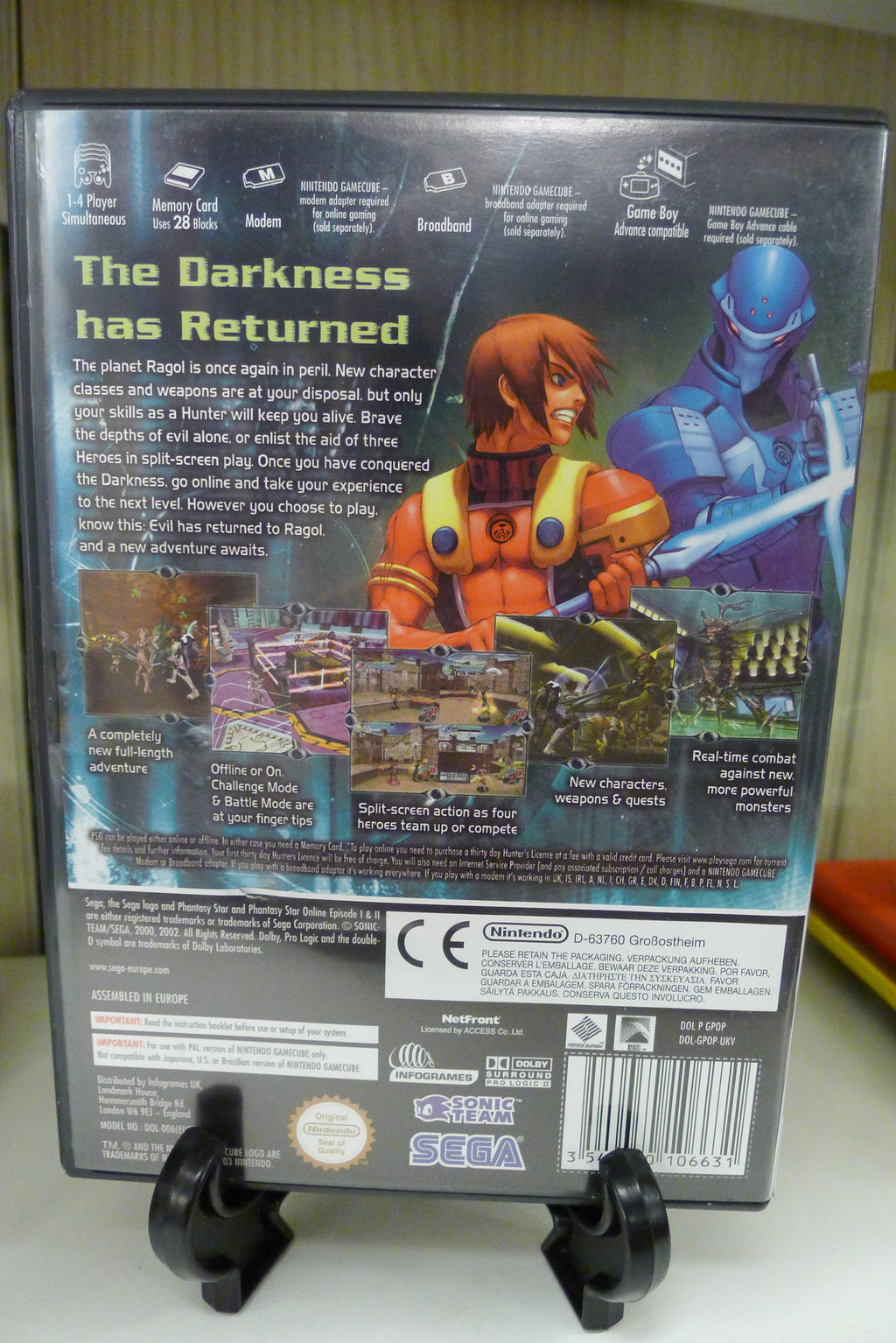 Phantasy Star Online Episode I & II – Nintendo GameCube (NM & CIB) | Selges