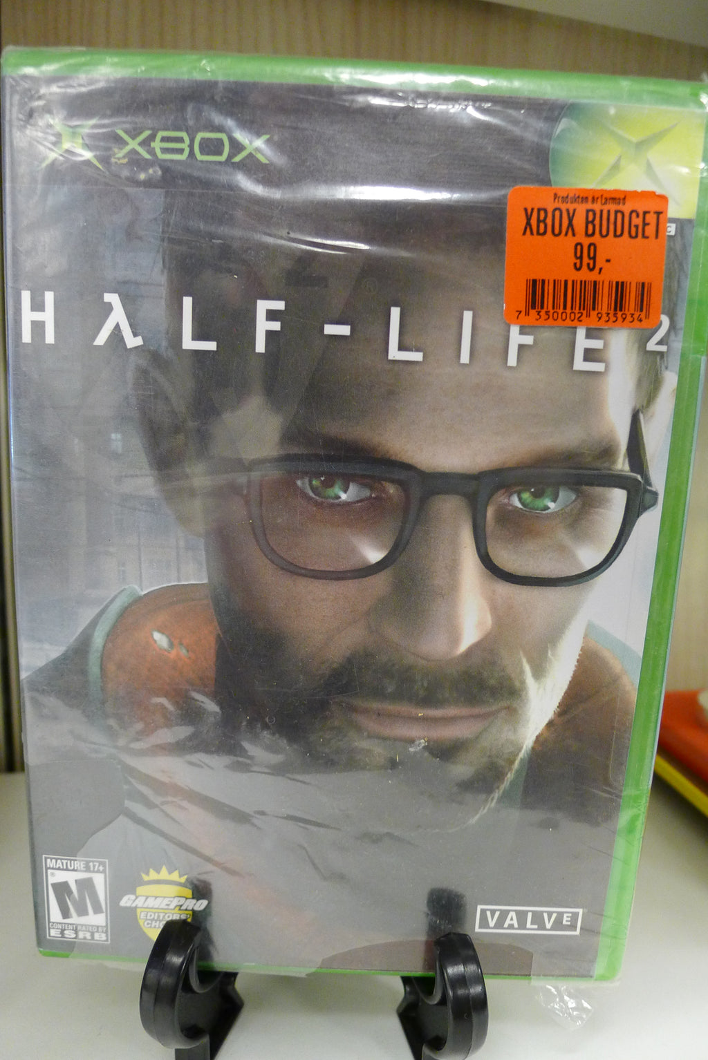 Half-Life 2 – Xbox Classic (NYTT I PLAST, med rifter) | Selges