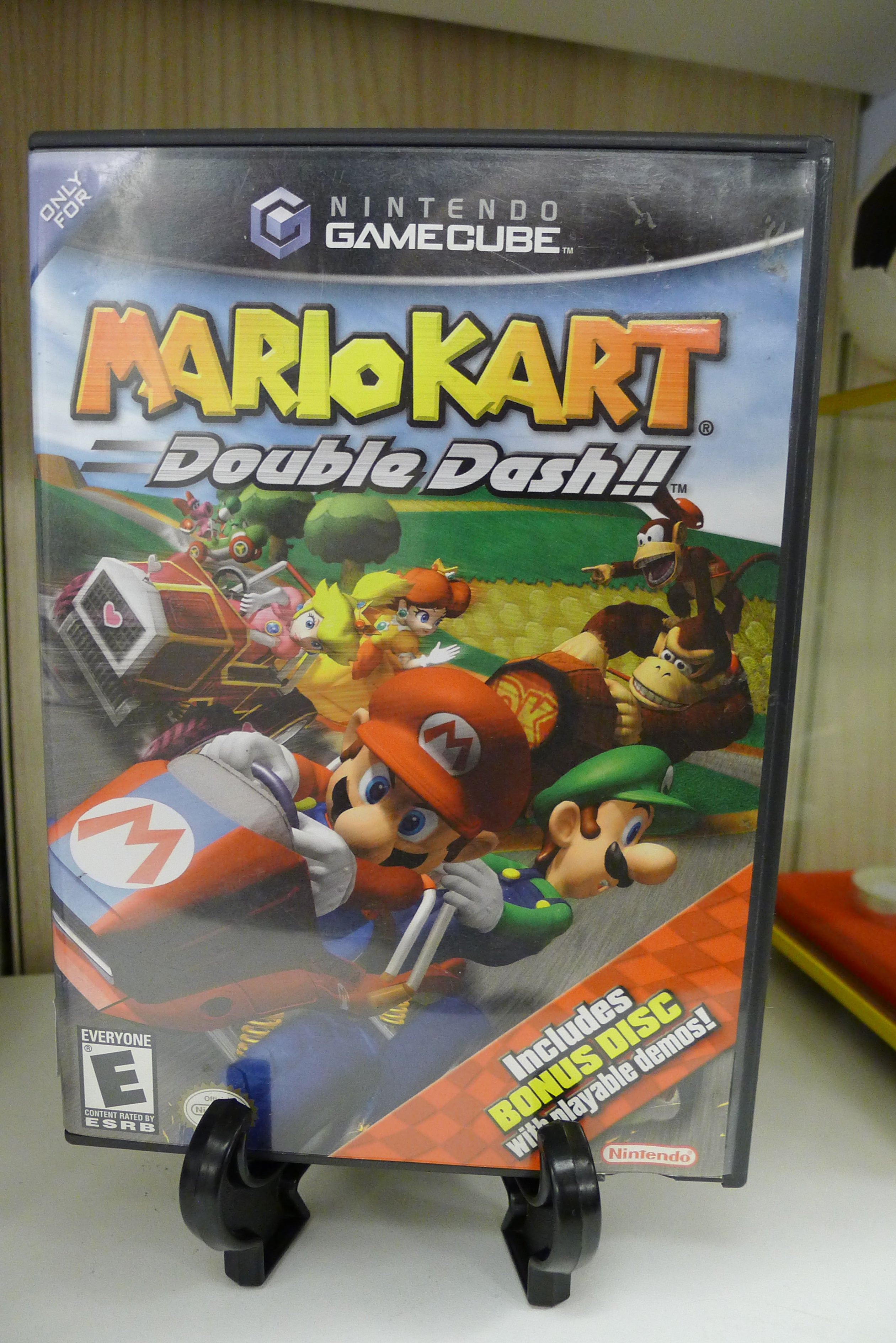 Mario Kart: Double Dash!! – Nintendo GameCube (NTSC, med BONUS DISC) | Selges