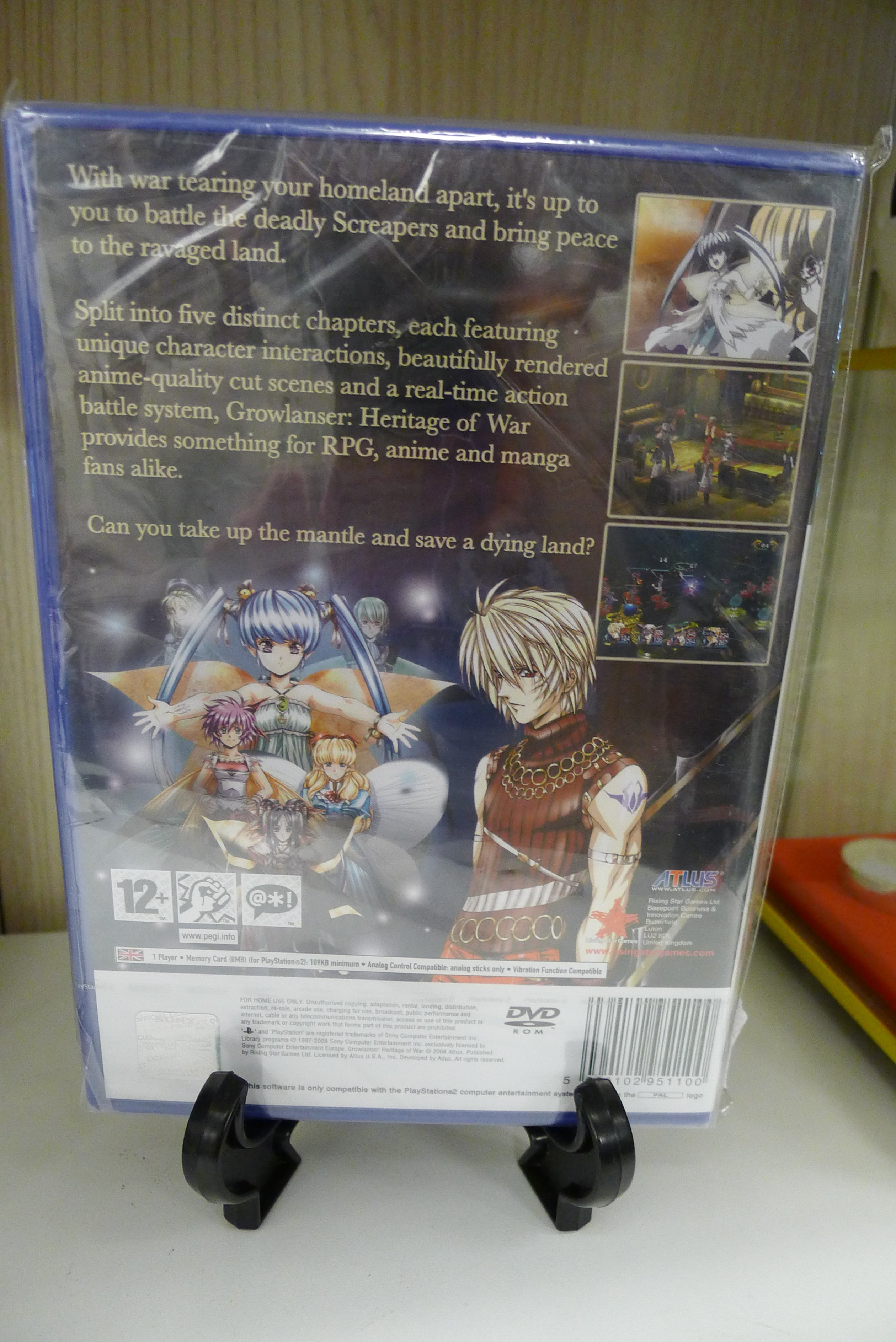 Growlanser: Heritage of War – PlayStation 2 (PAL, CIB) | Selges