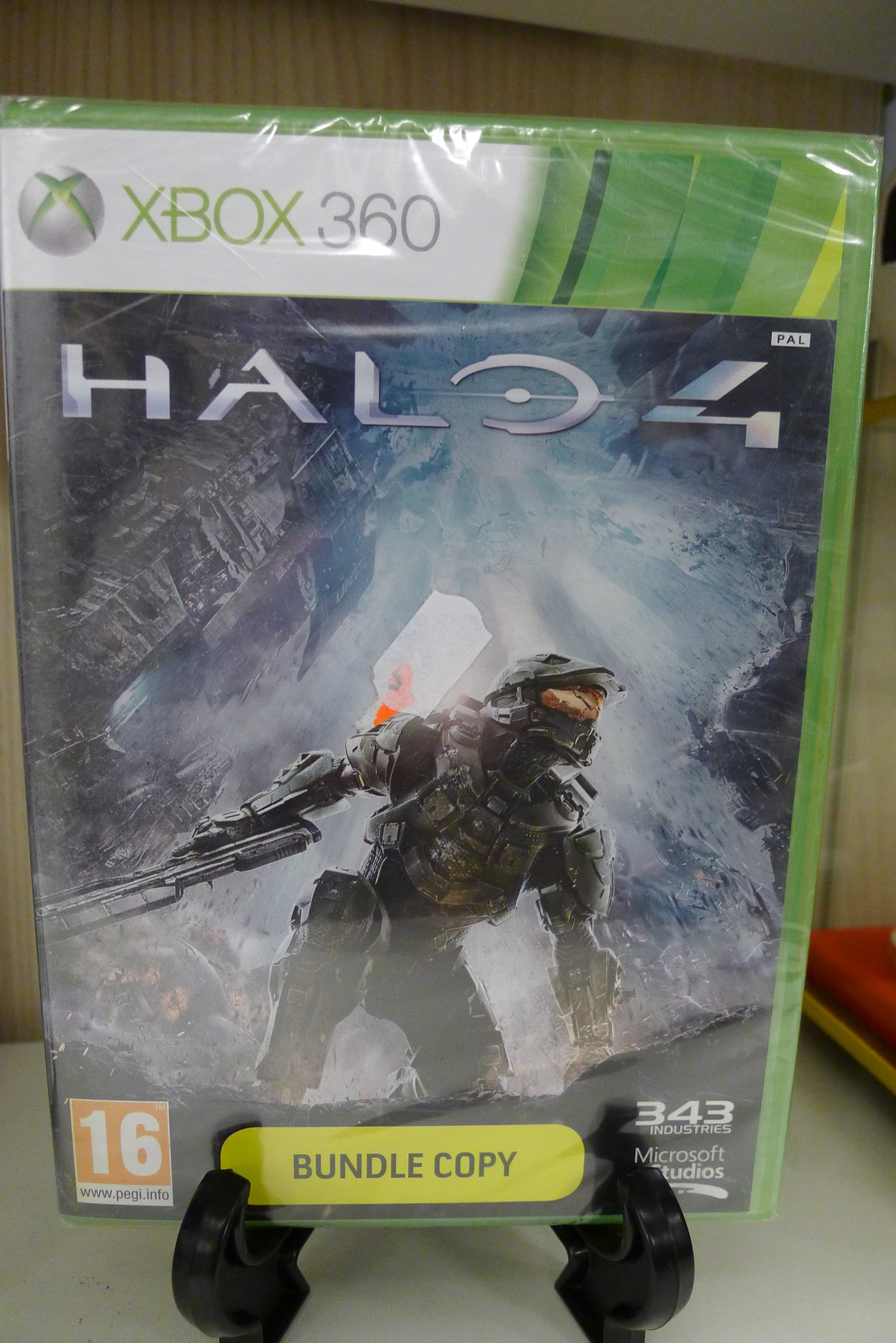 Halo 4 – Xbox 360 (PAL, NYTT I PLAST – BUNDLE COPY) | Selges