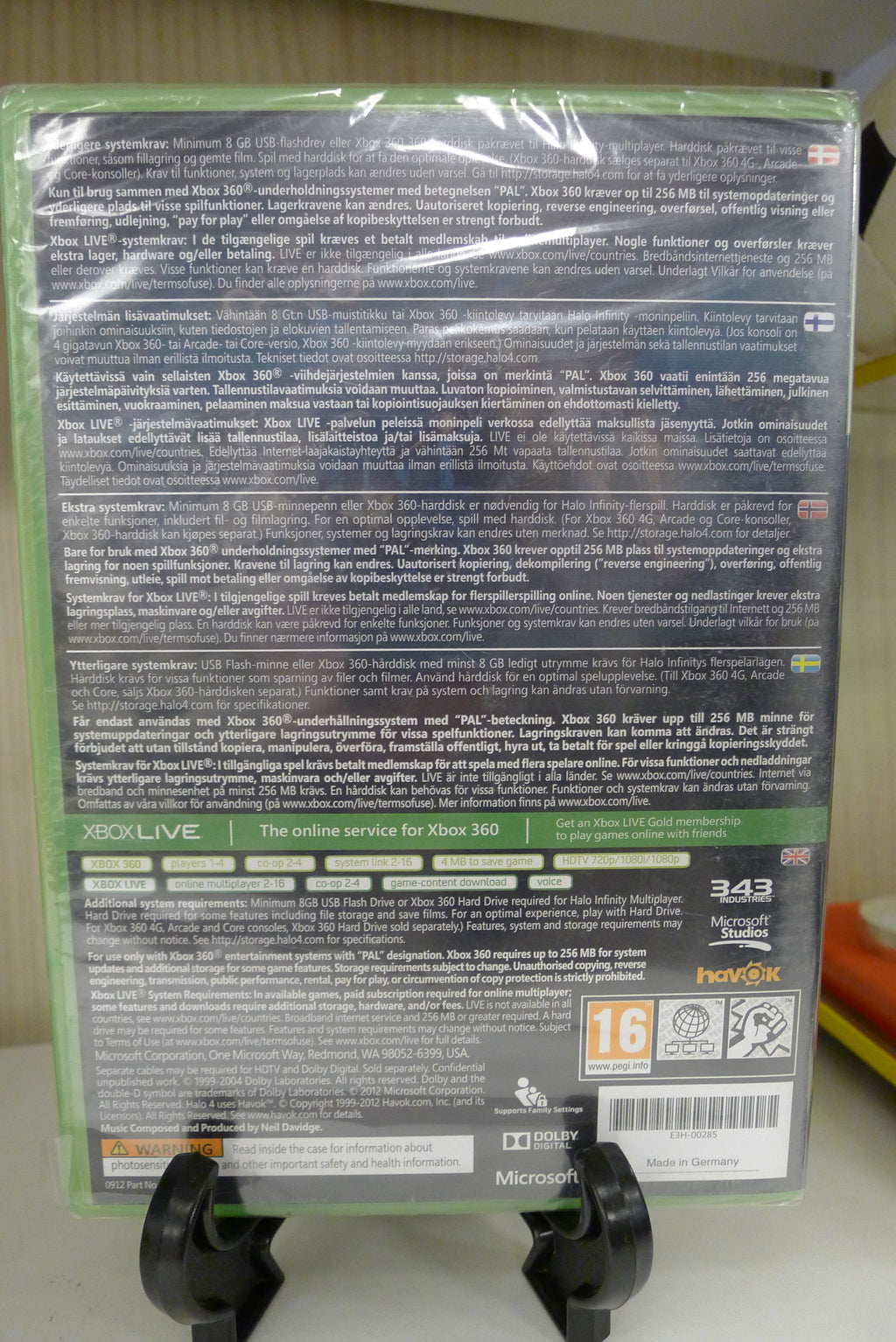 Halo 4 – Xbox 360 (PAL, NYTT I PLAST – BUNDLE COPY) | Selges