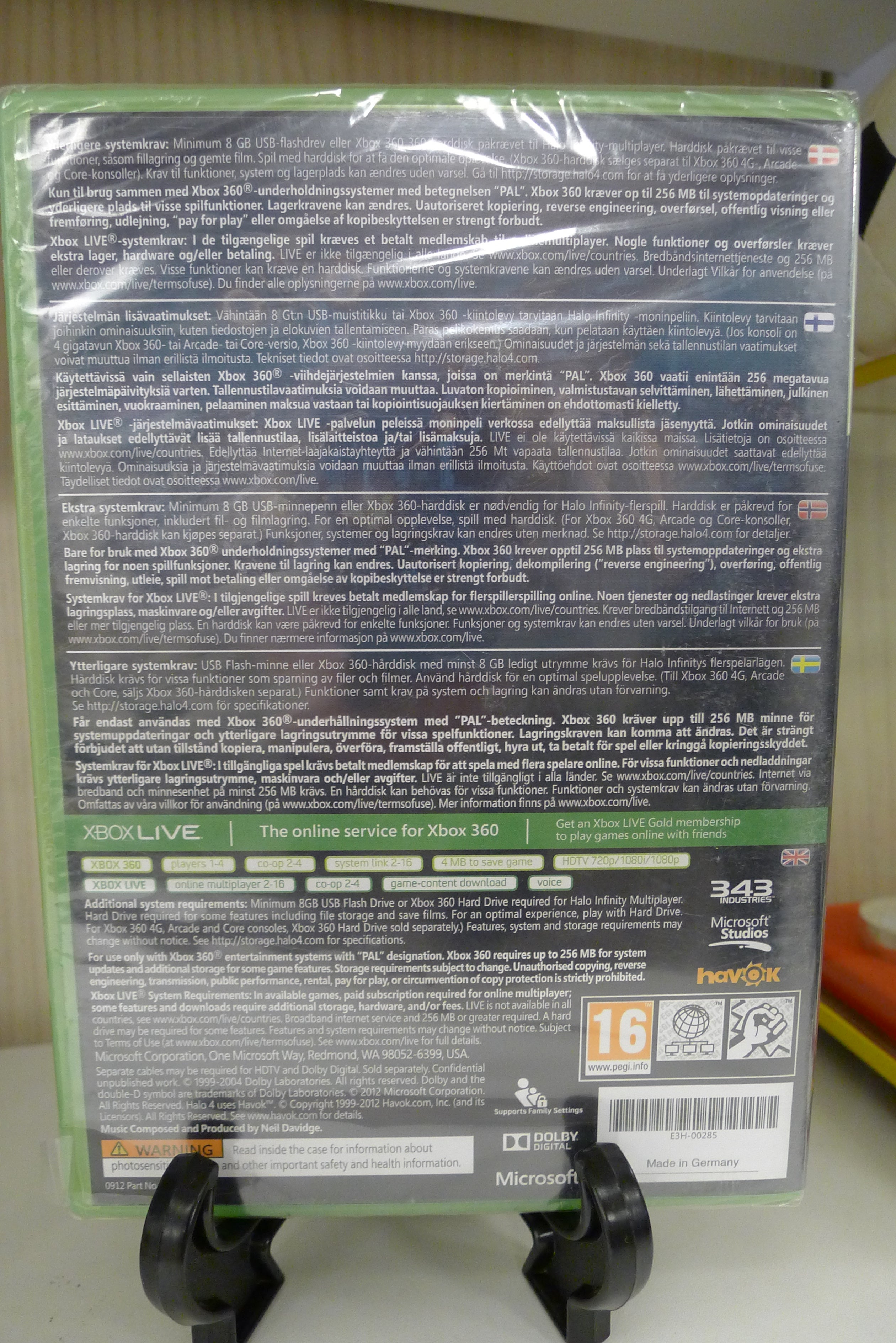 Halo 4 – Xbox 360 (PAL, NYTT I PLAST – BUNDLE COPY) | Selges