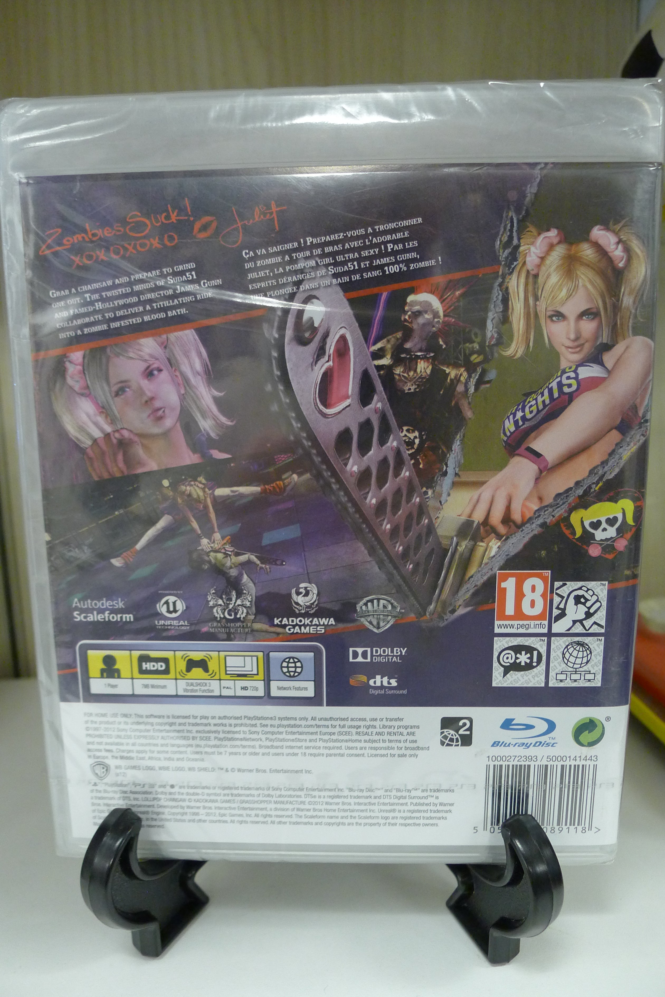 Lollipop Chainsaw – PlayStation 3 (PAL, NYTT I PLAST / SEALED) | Selges