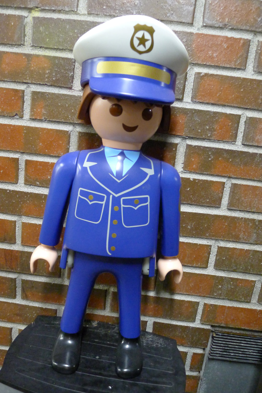 ⭐ Playmobil Politimann – Stor Dekorasjonsfigur (63cm høy!) ⭐