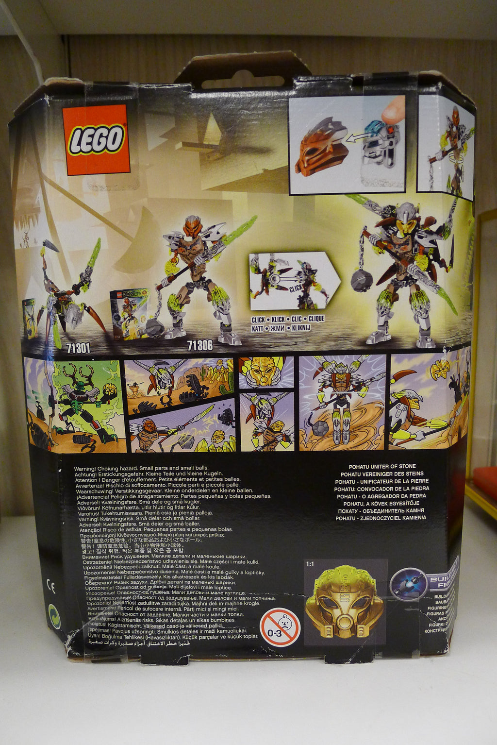 LEGO BIONICLE 71306 – Pohatu Uniter of Stone (2016) – Sealed / Ny i eske