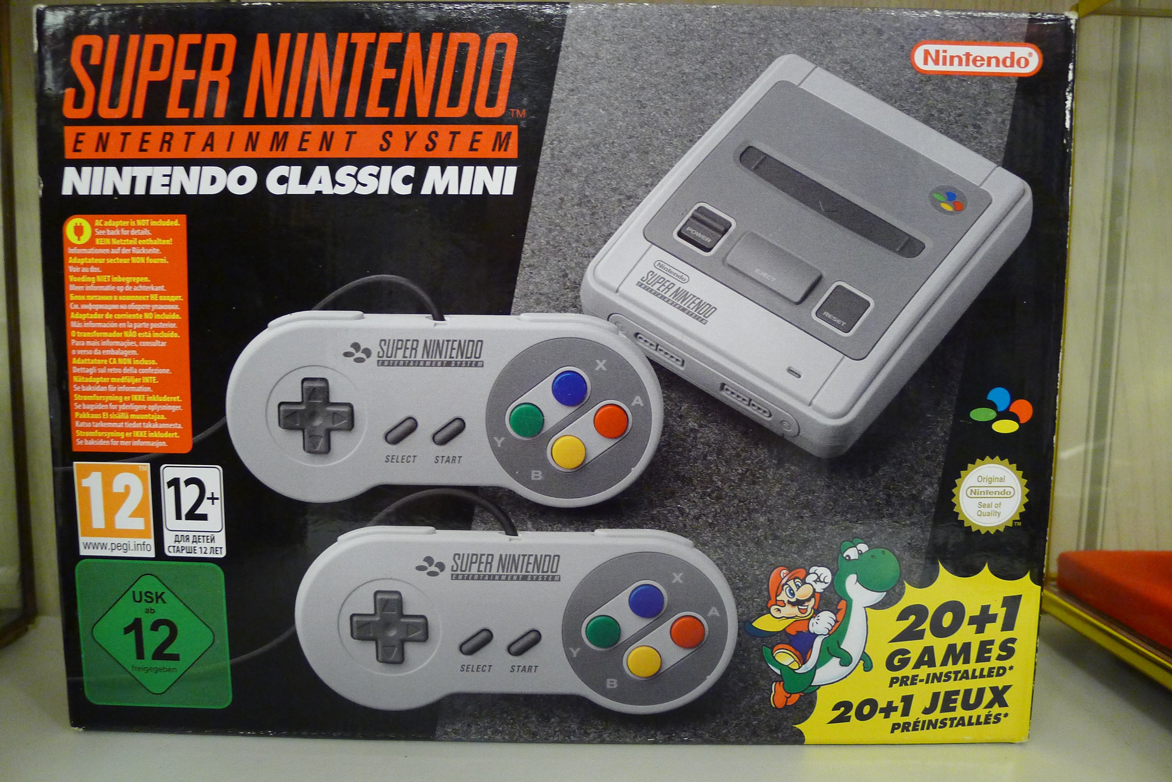 Original eske – Nintendo Classic Mini Super Nintendo