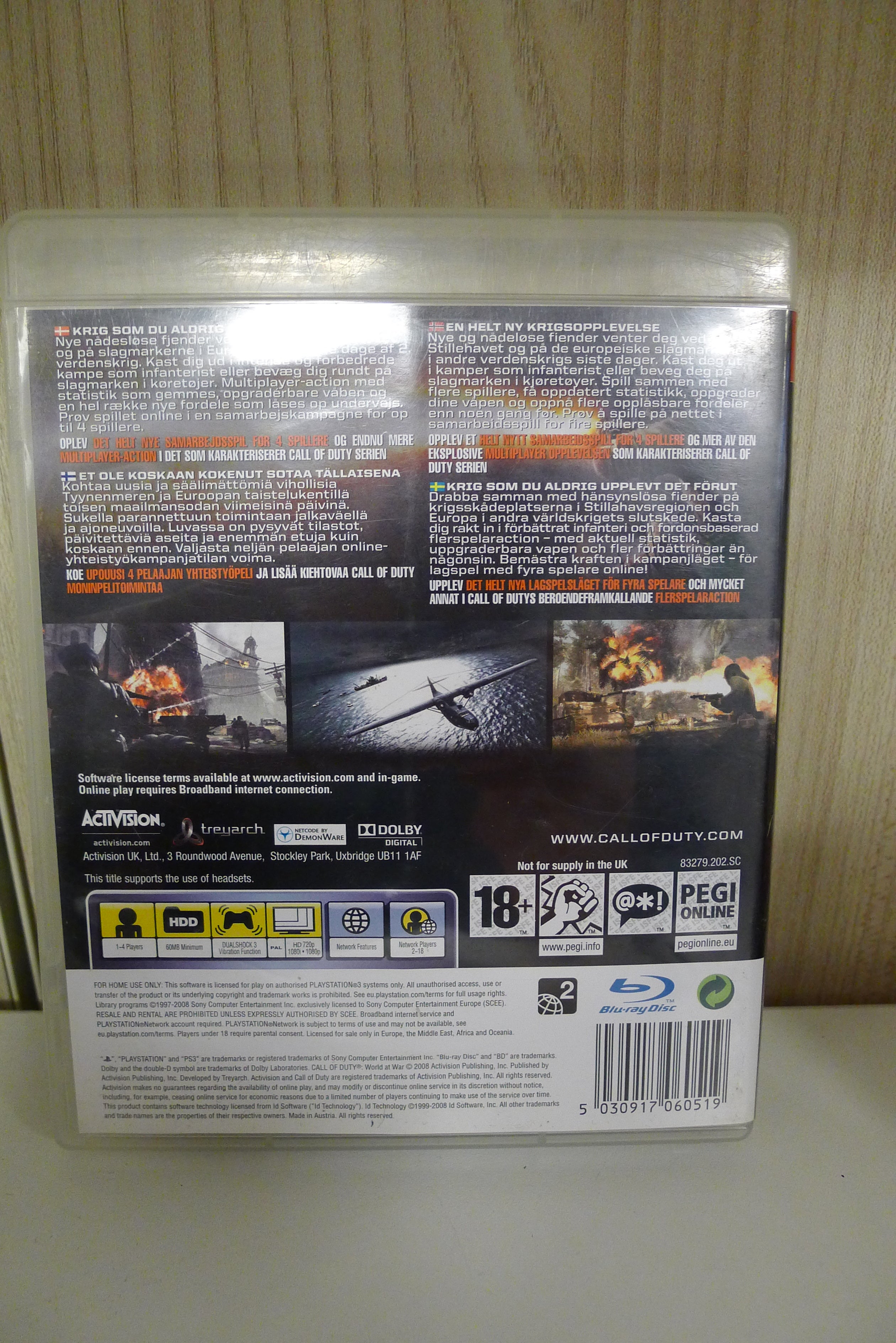 Call of Duty: World at War – PS3
